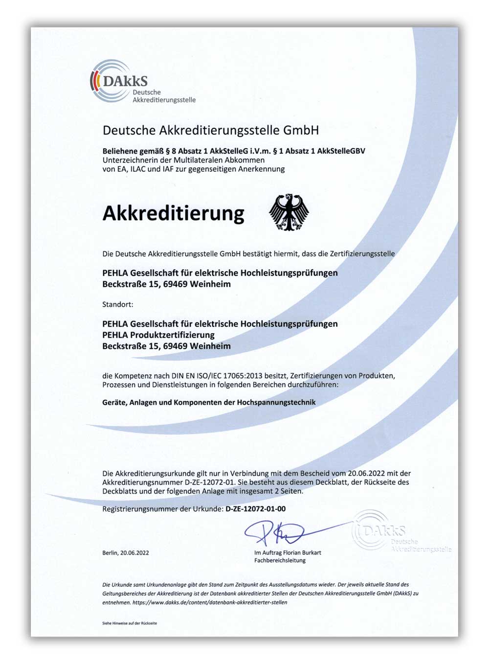 Akkreditierung
